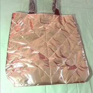 Victoria’s Secret Lightweight Rose Gold Tote